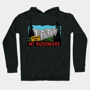 Funny Mt. Rushmore Backside Decal Hoodie